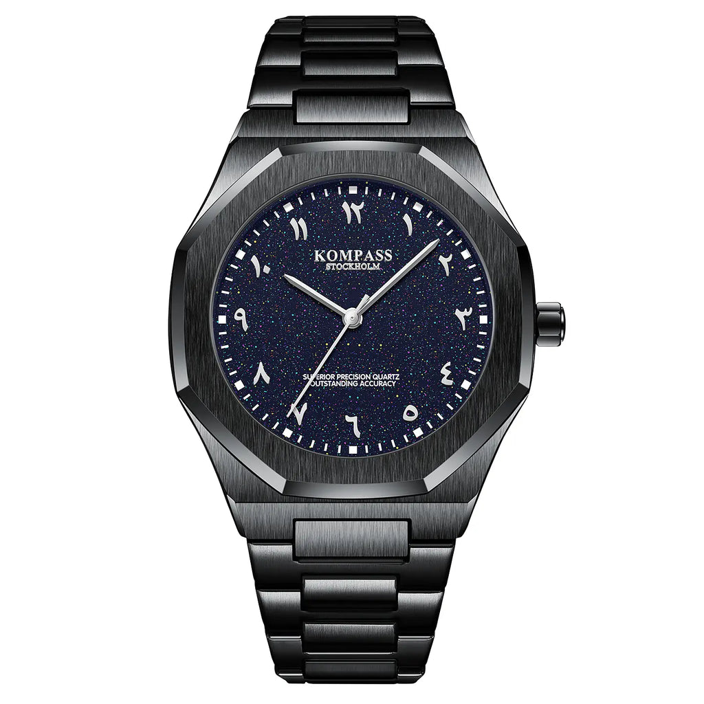 Kompass Star-Dust Arabic Black Blue