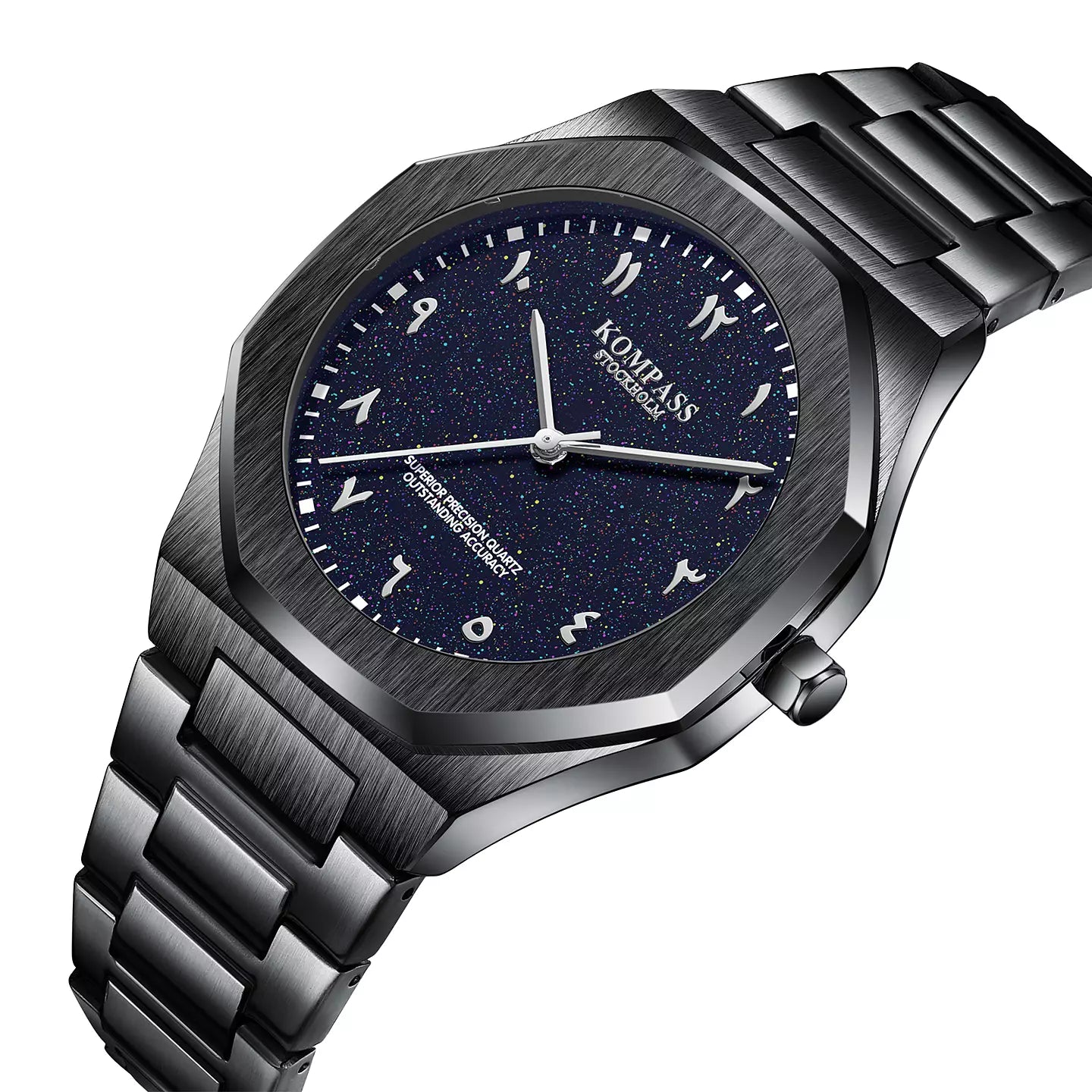 Kompass Star-Dust Arabic Black Blue