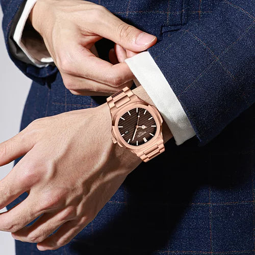 Nibosi Astronaut Rose Gold Brown