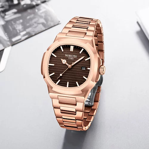 Nibosi Astronaut Rose Gold Brown